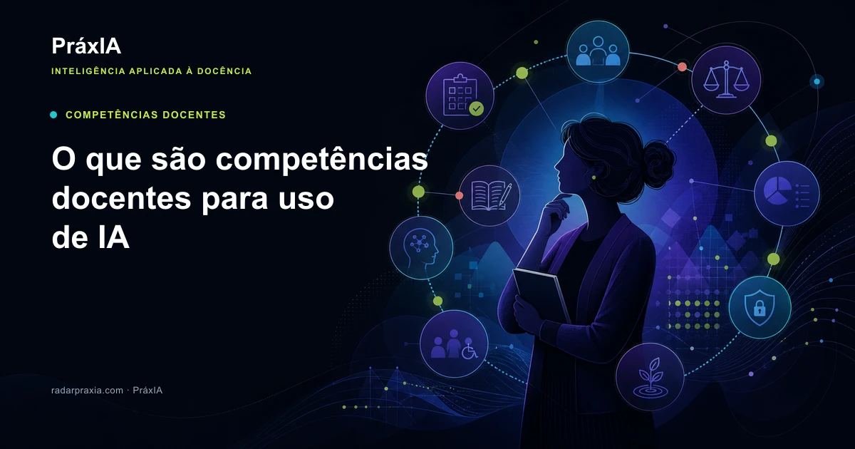 Professor desenvolve diferentes competências para utilizar inteligência artificial de forma pedagógica e responsável